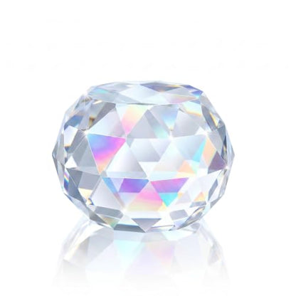 Crystal Glass Prism Cube Crystal Faceted Suncatcher Prism