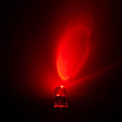 CHANZON 100 pcs 5mm Red & Yellow-Green LED Diode Lights Common Anode - color: C) Red & Yellow-green (Ca) (100pcs)