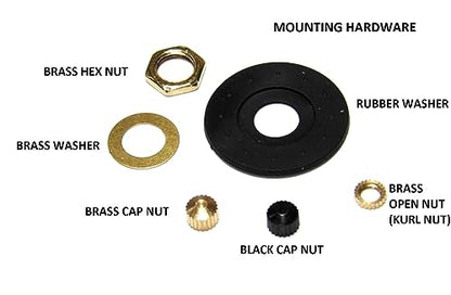 High Torque Quartz Clock Movement with Extended Shaft (Silent Sweep) for Long Hands, Short Shaft, 1/4" Threaded