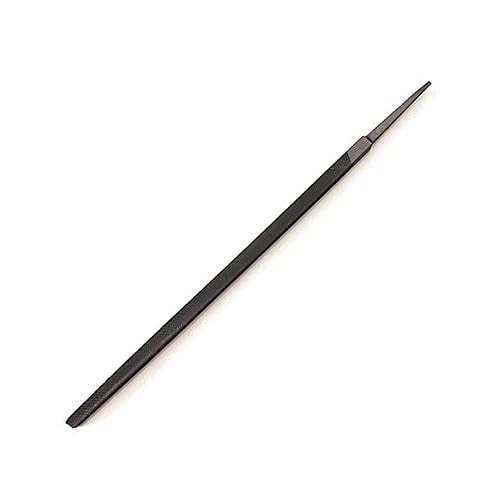 6 Inch Square Medium Cut File, Double Cut Teeth, Made of High Carbon Steel, Half Round Hand File Without Handle, Suitable for Shaping Metal, Wood, etc - color: Square, size: 6 Inch