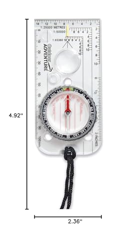 Brainstorm Toys Outdoor Adventure Compass Designed for Children Ages 3+ Years, Multicolor - style: Compass