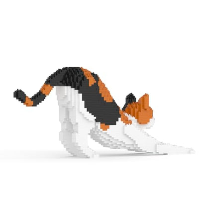 JEKCA Cat 13S-M01B | Calico Cat Plastic Building Blocks | Age 14+ - color: Calico (2024)
