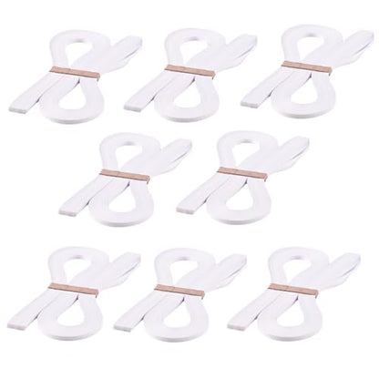 White Quilling Paper Strips 5mm Paper Filigee Scrolling Pure White 0.2inch Quilling Strip Craft Paper Quill Filigree Paper Coil Rolled Paper Strip (6)