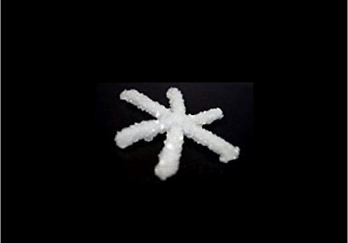 10-Student Classroom Crystal Kit. Safe and Easy to Use. Everything a Teacher Needs for 10 Students to Grow Two Different Crystal Shapes Like a Heart or Snowflake.