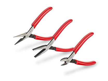 TEKTON Mini Pliers Set, 3-Piece | PMN99003 - size: 3-Piece