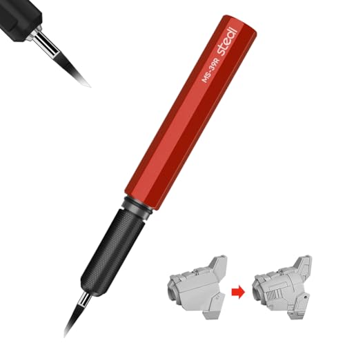 stedi Model Scriber Chisel 0.1mm Tungsten Steel for Panel Line Resin Models - style: Red+0.1mm