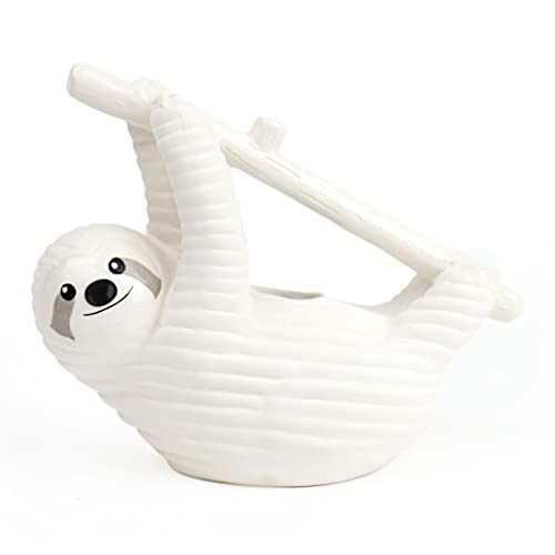 Sloth Shaped Chia Planter and Seeds. Desktop Sprouting Chia Animal. Fun Grow Kit Gift Idea - size: Sloth