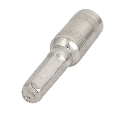 uxcell M2.5 M3 M3.5 M4.0 M4.5 M5 Hex Socket Nut Driver Adapter Drill Bit 6 in 1 Set