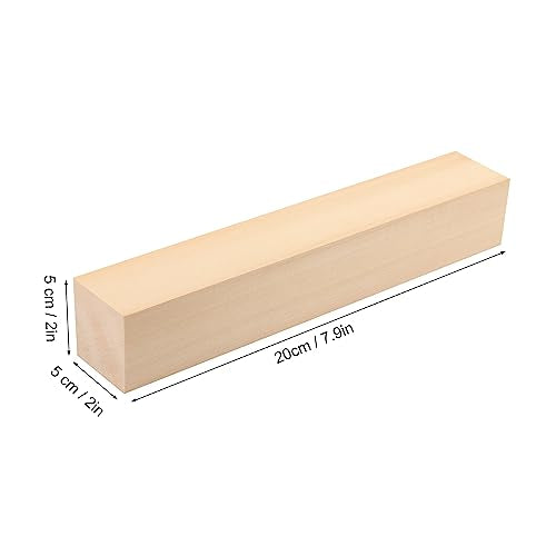 10 Pack Basswood Carving Blocks, 8x2x2 Inches Basswood Blocks for Beginner to Advanced Carvers, Ideal for DIY Projects and Gifts, Soft and Smooth, Easy Whittling and Carving,by GNIEMCKIN - size: 10 Pack 8x2x2 Inches