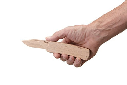 CRKT Nathan's Knife Kit Wood Folding Knife Craft Kit, 1032