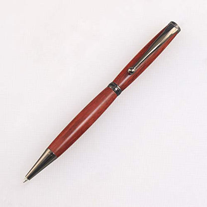 Legacy Woodturning, Fancy Pen Kit - Variety, 10 Pack, Includes 2 Gold, 2 Gun Metal, 1 each of Satin Gold, Satin Silver, Silver, Black Chrome, Chrome, Copper, Woodworking Project Kit