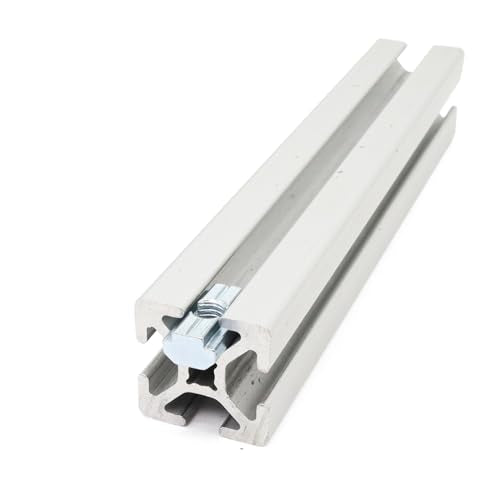 100Pcs 25 & 10 Series Aluminum Extrusion Profile M6 T-Slot Slide Nuts Hardware for 1 Inch x 1 Inch 1" 1010 1020 2525 2550 Extruded Aluminum Fastener Accessories - style: 10 Series Type Nut