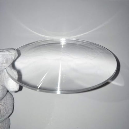 Six Seasons Φ100mm(3.94") Fresnel Lens, 100mm(4") Focal Length PMMA, Shatterproof Magnifier for LED Lighting & Optical Education - size: Focal Length 100mm