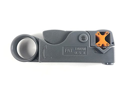 ConnectoRF Rotary Coaxial Cable Stripper RG174/188/316, 2-Blade Model (HT-332D)