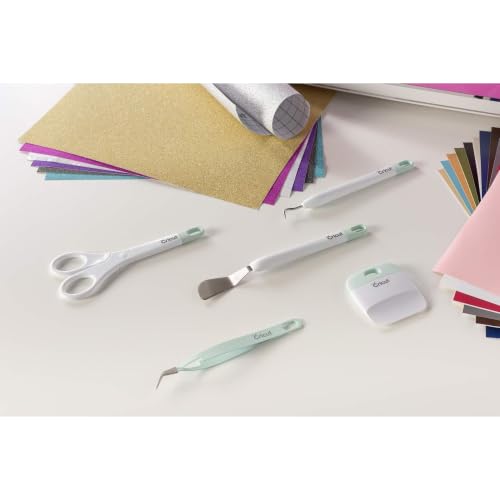 Cricut Basic Tool Set - 5-Piece Precision Tool Kit, Mint - color: Mint