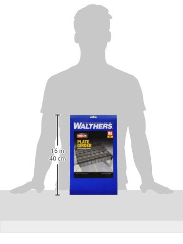 Walthers Cornerstone Series Kit HO Scale Through-Plate Girder Bridge - style: Through Plate-Girder Bridge