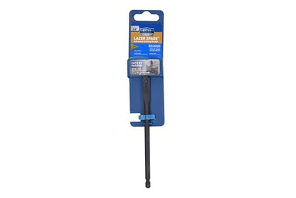 Century Drill & Tool 36424 Lazer Spade™ Bit, 3/8", Overall Length: 6" - size: 3/8" X 6"