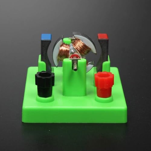 1Pc Blue DIY DC Electrical Motor Assemble KIT Science Lab Educational Physics Learning Experiment Ornaments for Electrical Motor Small in Size