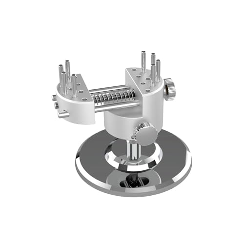 2.5 Inch Mini Vise with 360 Degree Swivel Base Aluminum Alloy Tabletop Vise for Jewelry Watch & DIY