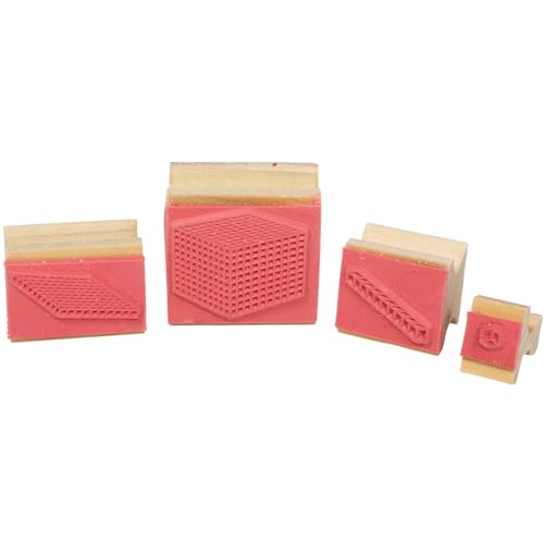 READY 2 LEARN Base 10 Block Stamps, Set of 4