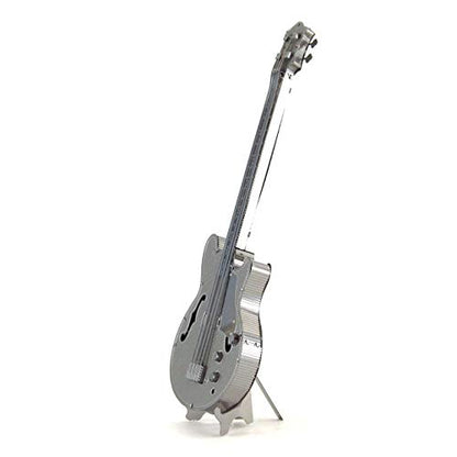 Metal Earth Electric Bass Guitar 3D Metal Model Kit Fascinations