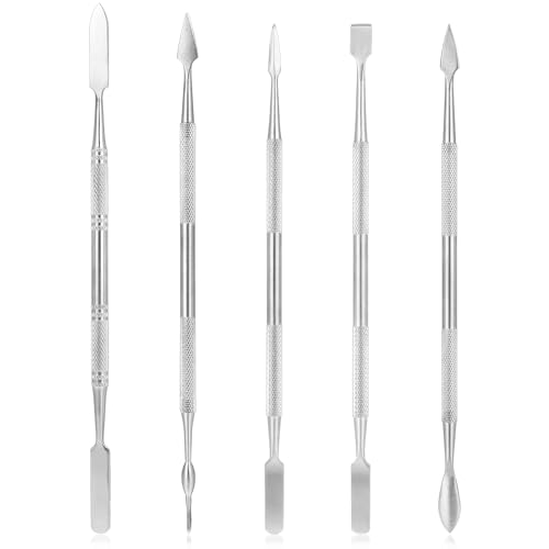 Clay Sculpting Tools Double Ended Wax Carving Scraper, 5 Pcs