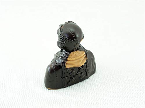 Viloga RC Airplane Accessories 1/9 1/6 1/5 Scale Pilot Figures Toy Model, Realistic WWII Character Playing Spare Parts for Fixed Wing Balsa Wood Plane Kits