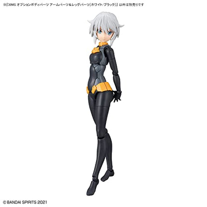 Bandai Hobby - 30 Minute Sisters - #12 Option Body Parts Arm & Leg Parts [White/Black], Bandai Spirits 30 MS Model Kit