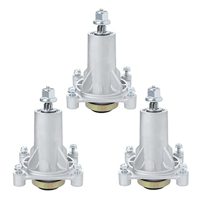 3 Pack Spindle Assembly Fits for Craftsman 187292 192870 YT4000 YS4500 Z254 YTH 2042 YTH 2246 532187292 for AYP Husqvarna 532192870 for 42 and 54 Inch Deck - size: 3 Spindle