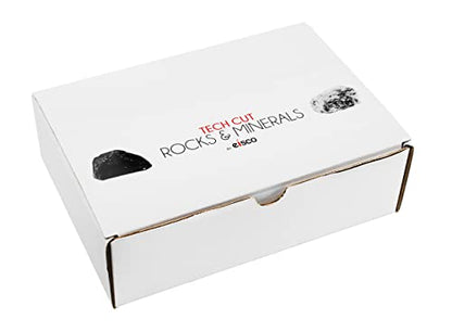 EISCO 12 Piece Introduction to Sedimentary Rocks Kit - Includes 1" Specimens - Great for Geology Classrooms & Basic Field Testing Labs - Tech Cut Rocks