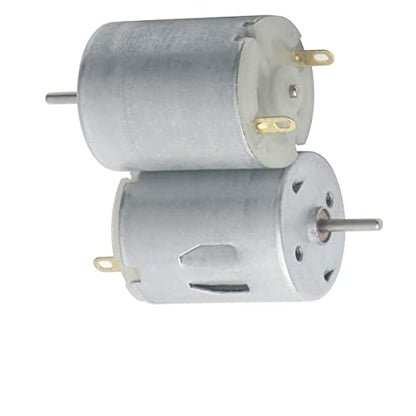 3-12V 1500-11000RPM DC Micro Motor 280 Micro Motor Circular Shaft RC Ship Aircraft Toy Model DIY Hobby Science Project - (5 PCS) - style: 280 DC Motor