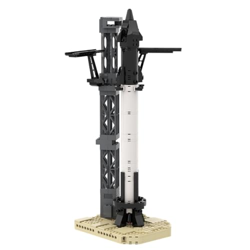 Sci-Fi Space Scene Bricks Kit, Starship Building Blocks Set (373PCS) - style: Starship