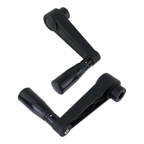 2 Set 4.09 Inch Nylon Crank Handle for Industrial Machine Tools - style: HD-10mm/2 Set