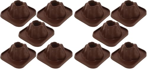 Toddmomy 5Pcs Volcanic Model Volcano Science Kit Eruption Toy DIY Demonstration Props Educational Craft Kits (Pack of 2) - size: 14.6x14.6cm (Pack of 2)