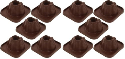 Toddmomy 5Pcs Volcanic Model Volcano Science Kit Eruption Toy DIY Demonstration Props Educational Craft Kits (Pack of 2) - size: 14.6x14.6cm (Pack of 2)