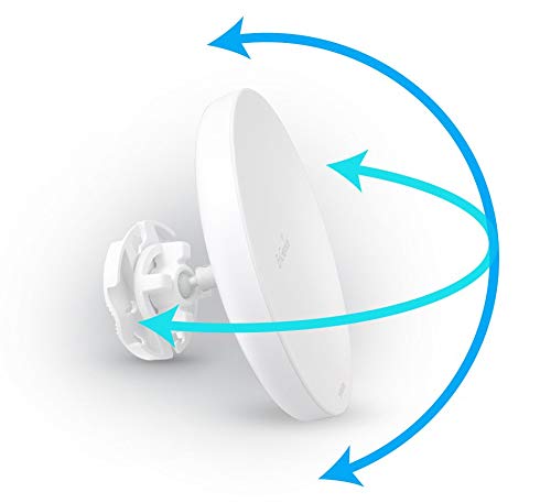 EnGenius Technologies Wi-Fi 5 Outdoor AC867 5GHz Wireless Access Point/Client Bridge, Long Range, PTP/PTMP, Additional 802.3at PoE Port, IP55, 26dBm with 19dBi Directional Antennas (N-EnStationAC Kit) - size: 2-PACK KIT, style: 2 Pack with PoE Out