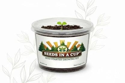 Sugar Maple Tree Grow Kit, Non-GMO Hand-Picked Seeds, All-in-One Starter Set with Nutrient-Rich Soil, Recyclable BPA-Free Planter, 100% Growth Guarantee, Made in USA (American Elm) - style: American Elm