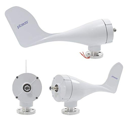 400W Wind Turbine Generator AC 12Volt Economy 3 Blades Windmill for Wind Solar Hybrid System 2.5m/s Start Wind Speed,400w Windmill Generator for Home