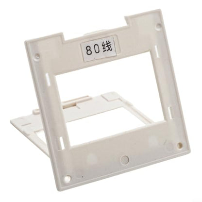 Plastic Transmission Diffraction Grating 50X50mm Frame, 80/300/600/1000/1200/1600 Lines For Light For Spectrum Analysis And Science Demonstrations(80lines/mm) - size: 80lines/mm