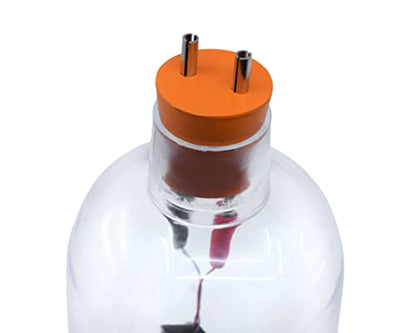 EISCO Bell in Vacuum Experiment - Demonstrate Sound Wave Properties - Acrylic Bell Jar, Rubber Stopper & Lead Plugs, Buzzer - Not Included: Vacuum Plate, Pump, 3-6V DC Power Source