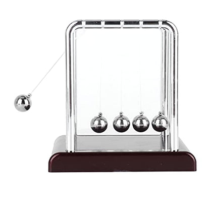 Newtons Cradle Pendulum Metal Balance Balls Desk Decor
