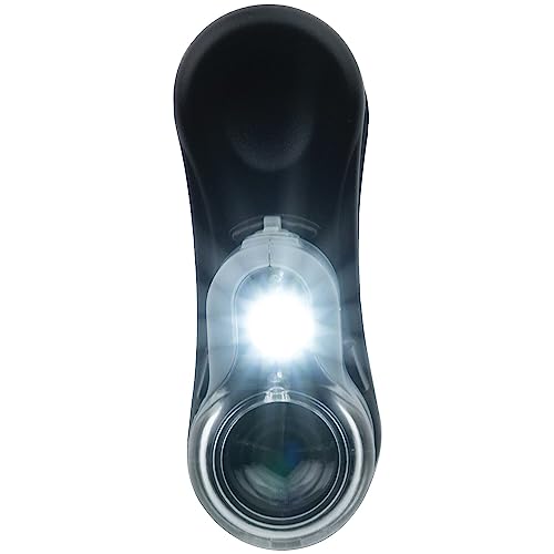 Carson MicroMini 20x LED and UV Lit Pocket Microscope & Smartphone Clip