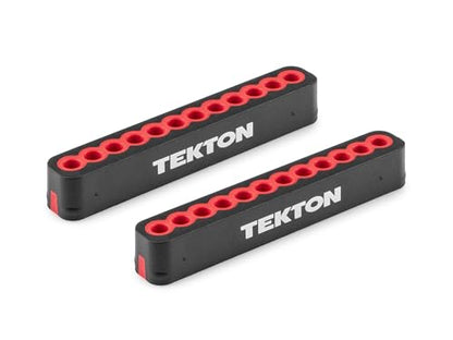 TEKTON 12-Tool 4 mm Bit Rail Set, 2-Piece | ODB90000 - style: 2-pc. 12-Tool 4 mm Bit Rail Set