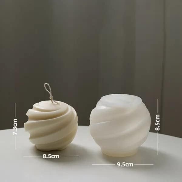 Candle Molds - Silicone Mold for Candles Making, DIY 3D Moulds for Soy Wax, Beeswax, Scented Candle, Valentine's Day Gifts (Planet) - color: Planet