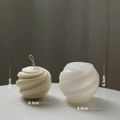 Candle Molds - Silicone Mold for Candles Making, DIY 3D Moulds for Soy Wax, Beeswax, Scented Candle, Valentine's Day Gifts (Planet) - color: Planet