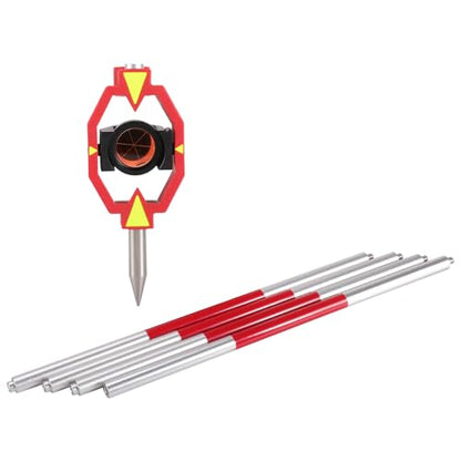 Mini Prism Reflector with 4 Rods, 0 mm Offset Constant - size: 0 mm
