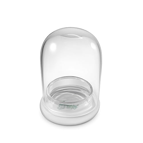 Terra Gel Seed Germination Tray with Glass Dome – Advanced Technology Gardening Supplies Plant Propagation Station Form Seeds – Easy to Use Seed Starter Kit