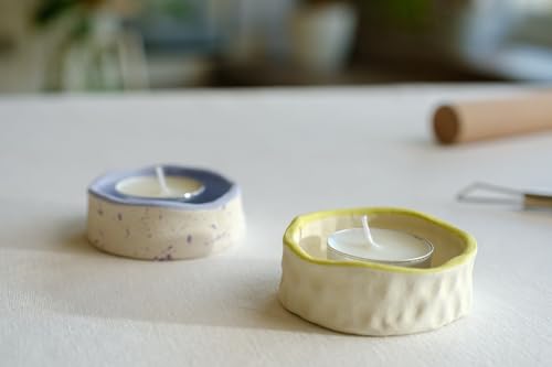 Jovi - DIY Air Dry Kit - Candles Gift Pottery Kit for Adults - color: Candles