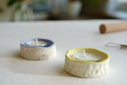 Jovi - DIY Air Dry Kit - Candles Gift Pottery Kit for Adults - color: Candles