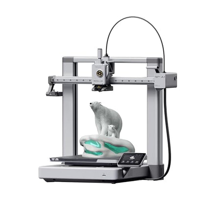 Bambu Lab A1 3D Printer, Ready-to-Use FDM 3D Printer for Beginners and Kids - size: A1